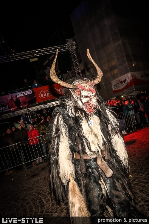 Kastelruther Krampuslauf 2017 - der Lauf