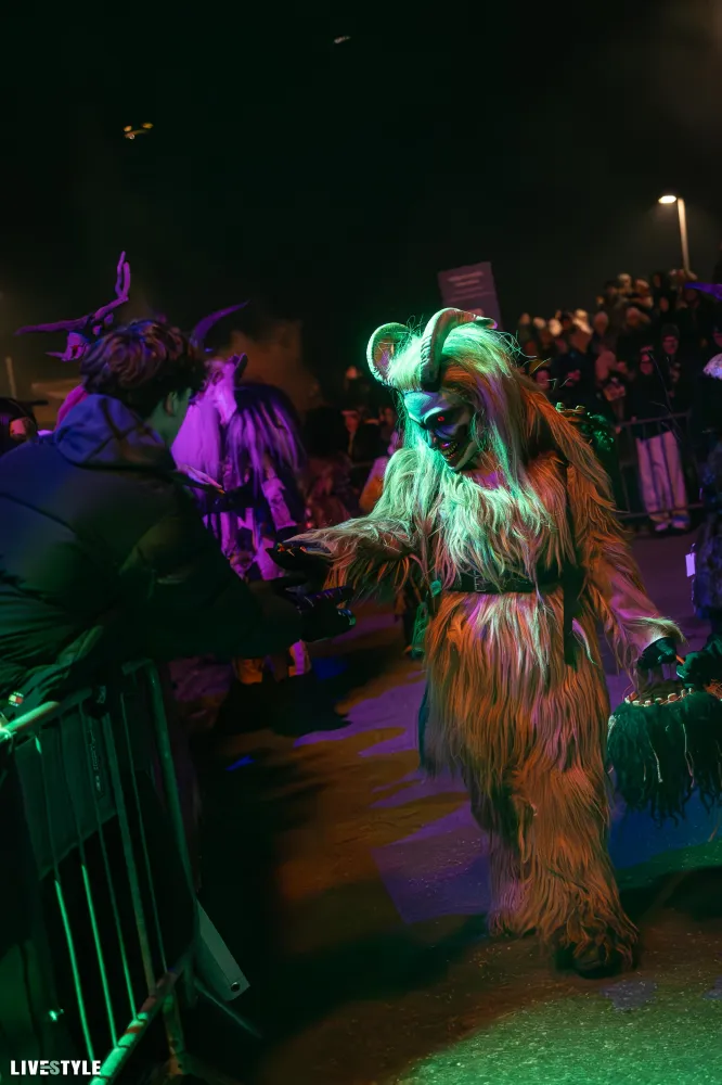 4. Krampuslauf in Terenten - der Lauf