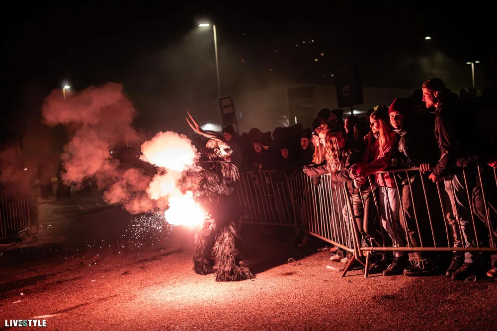 4. Krampuslauf in Terenten - der Lauf