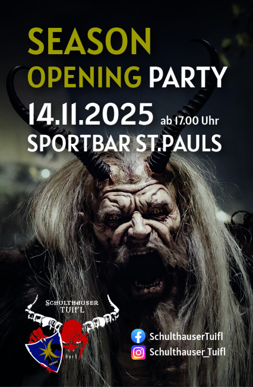 Schulthauser Tuifl season opening Party