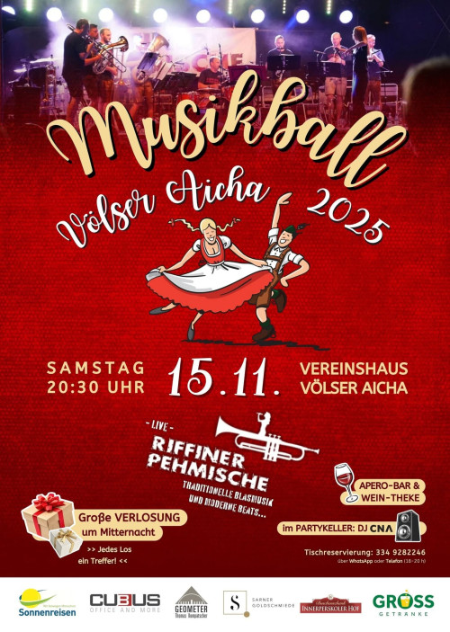 Musikball 2025 Völser Aicha 
