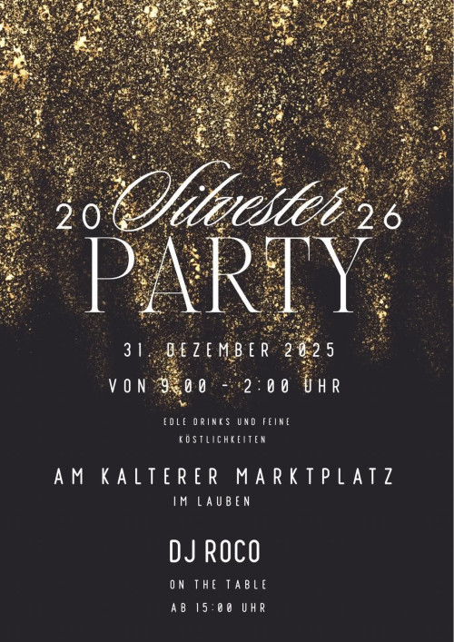 Kalterer Silvester Party