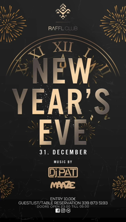 NEW YEARS EVE - Raffl Club