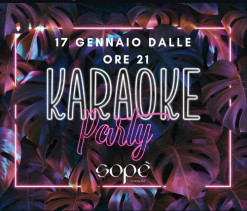 Karaoke Party - SOPÈ 