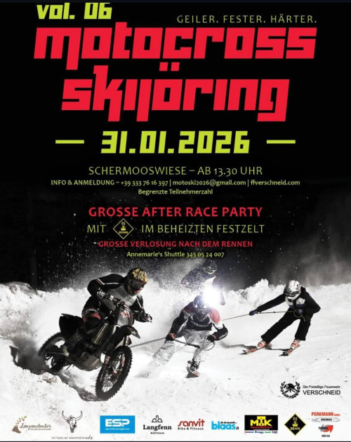 6. Motocross Skijöring - Verschneid | Mölten