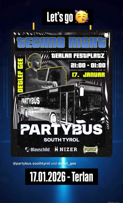 PARTYBUS - Terlan
