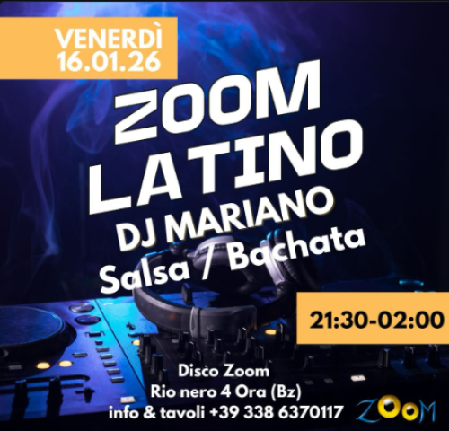 ZOOM LATINO - Disco Zoom