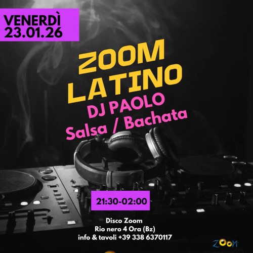ZOOM LATINO - Disco Zoom
