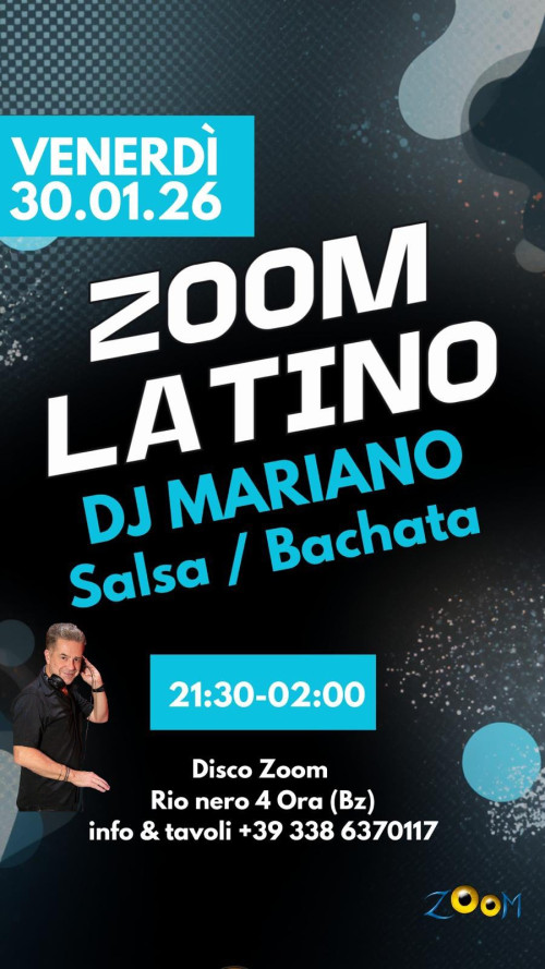 ZOOM LATINO - Disco Zoom