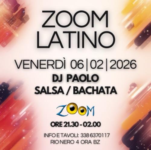 ZOOM LATINO - Disco Zoom