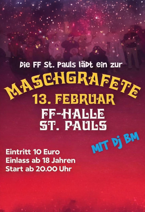 Maschgrafete der FF St. Pauls