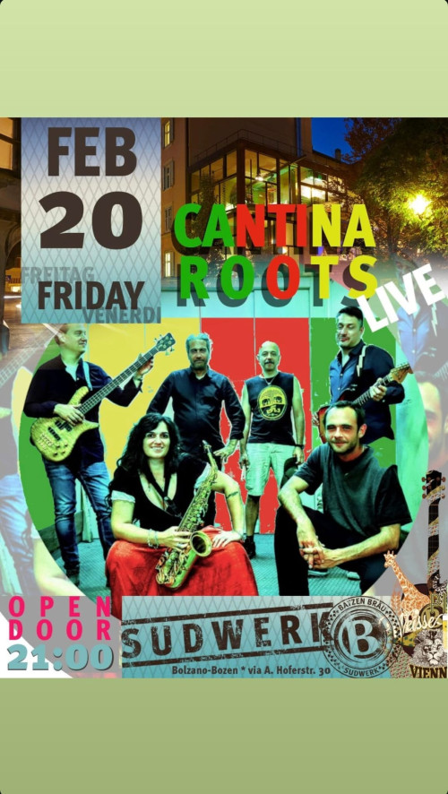 CANTINA ROOTS live - Sudwerk