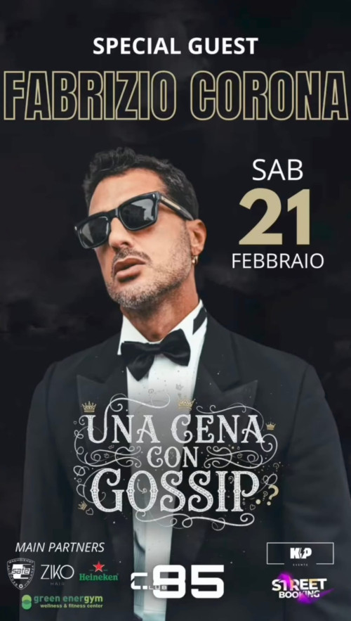 club85 - Fabrizio Corona special guest