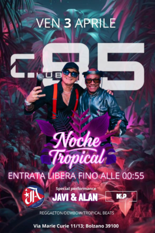 club85 - NOCHE TROPICAL