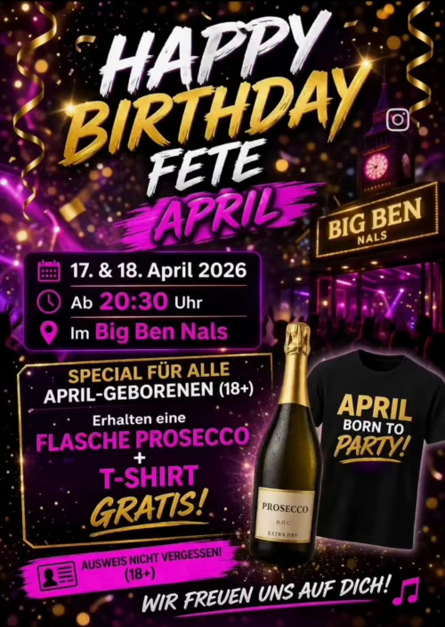 BIG BEN - Happy Birthday Party