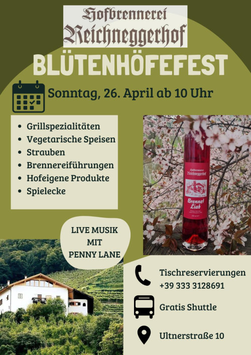 Blütenhöfefest - Reichneggerhof