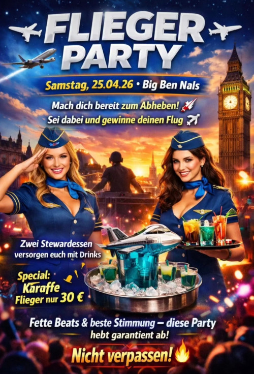 BIG BEN - Flieger Party