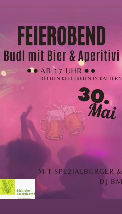 FEIEROBEND BUDL - BJ Kaltern