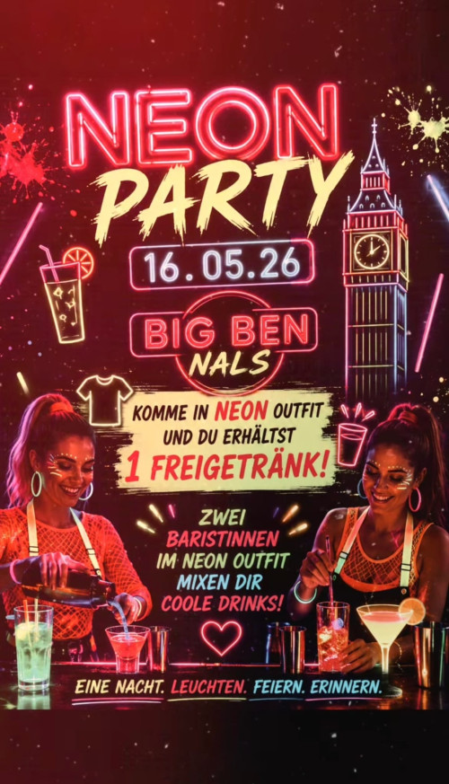 BIG BEN - NEON PARTY