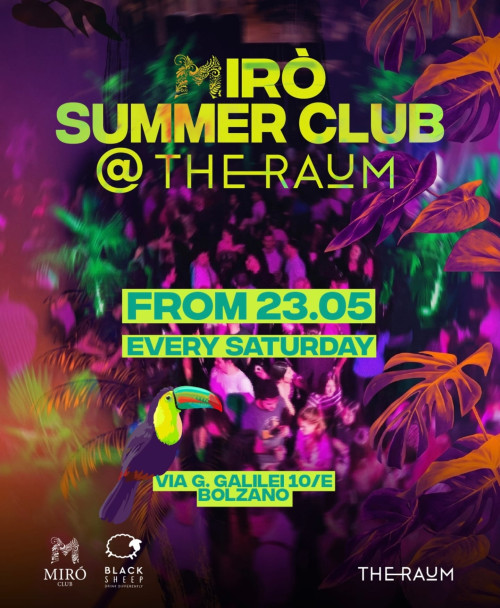 Miró - summer club at THE RAUM
