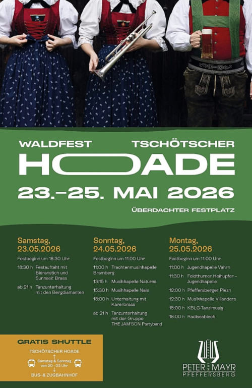 Waldfest auf der Tschötschter Heide
